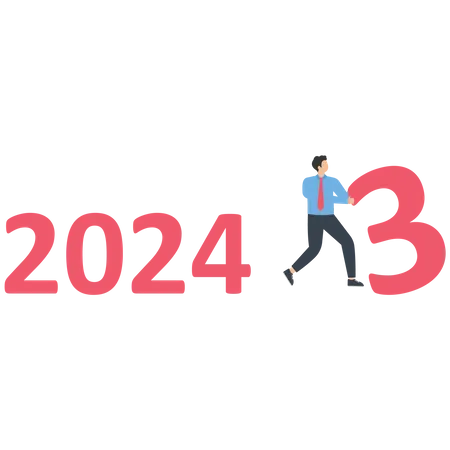 Fin de l'année 2023  Illustration