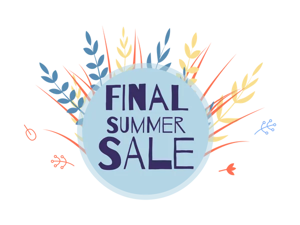 Final Summer Sale Illustration