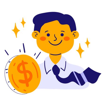 Finance advisor  Illustration