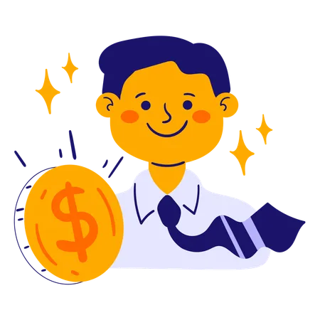 Finance advisor  Illustration