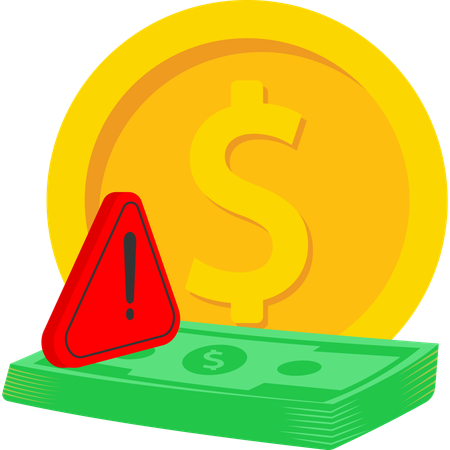 Finance alert  Illustration