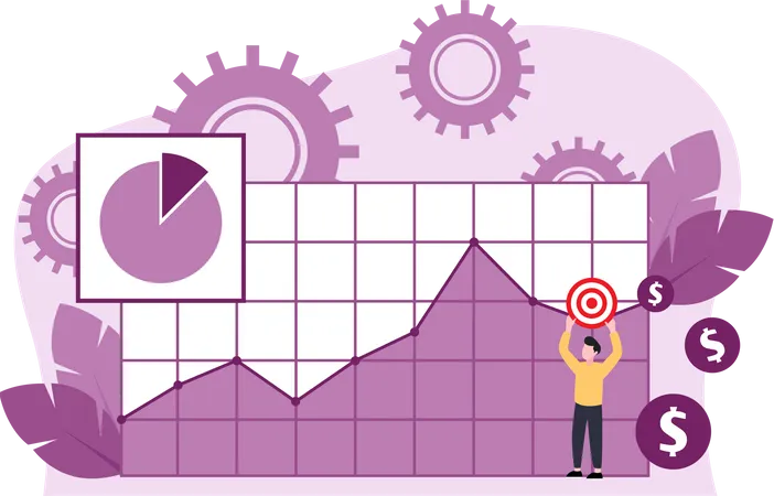 Finance analysis  Illustration