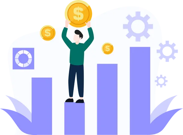 Finance analysis  Illustration