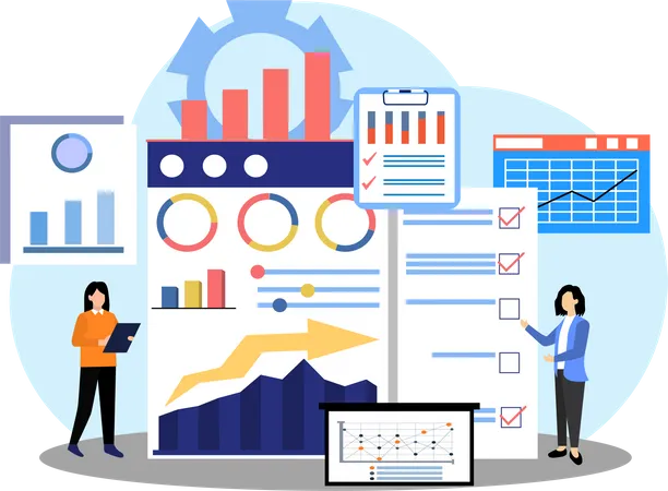 Finance analysis  Illustration