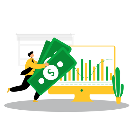 Finance analysis  Illustration