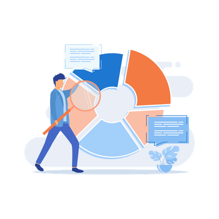 Finance analysis  Illustration