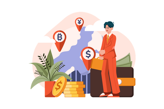 Finance and Economy  Illustration