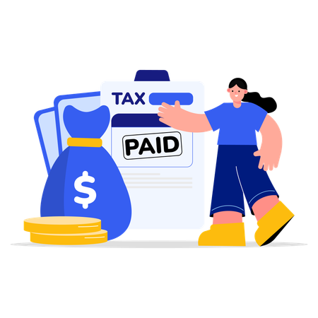 Finance and Tax  Illustration