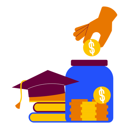 Finance education  Illustration