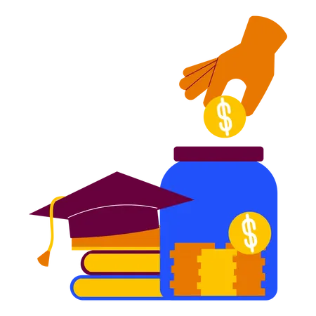 Finance education  Illustration