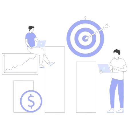 Finance Graph  Illustration