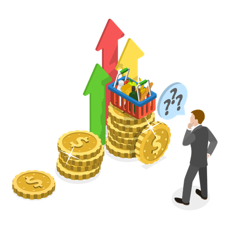 Finance growth  Illustration