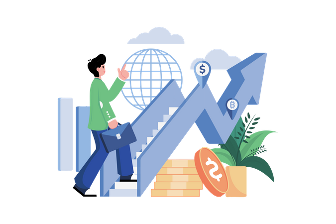 Finance Growth  Illustration