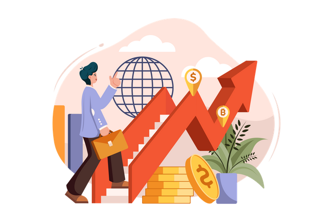 Finance Growth  Illustration