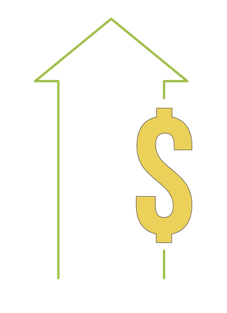 Finance growth  Illustration