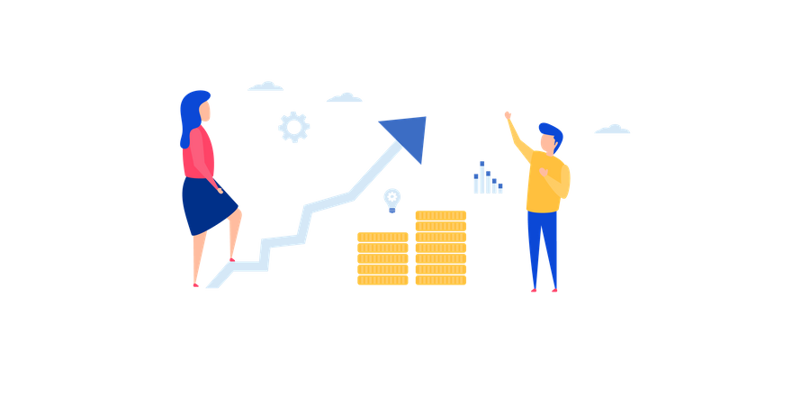 Finance Growth  Illustration