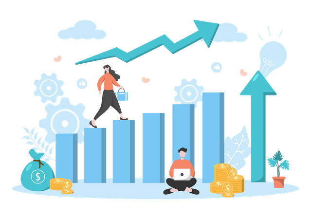 Finance Growth  Illustration