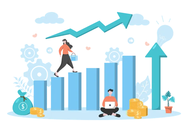 Finance Growth  Illustration