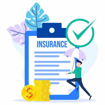 Finance Insurance Illustration