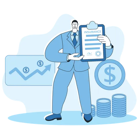 Finance insurance  Illustration