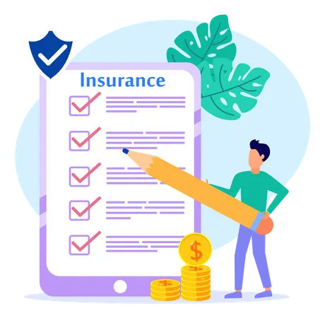 Finance Insurance  Illustration