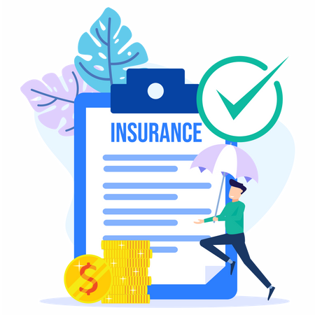 Finance Insurance  Illustration