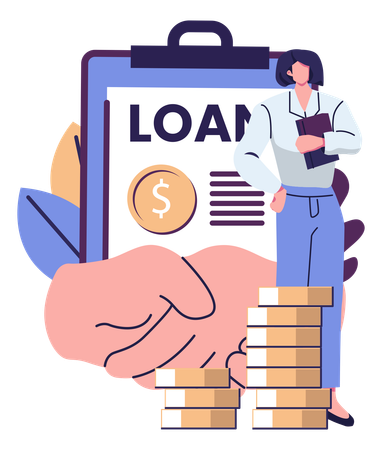 Finance loan  Illustration