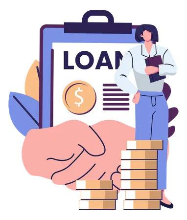 Finance loan  Illustration