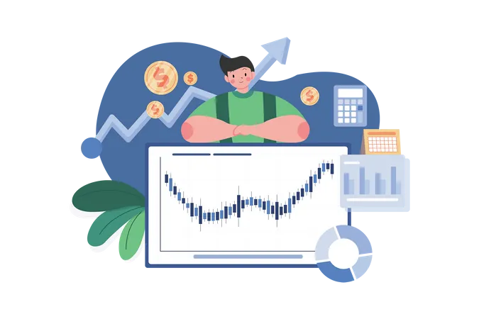 Finance Management  Illustration