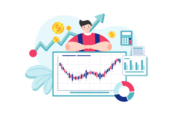 Finance Management  Illustration