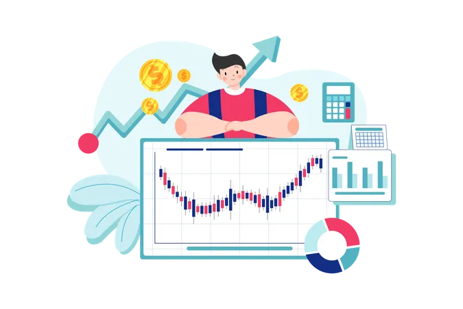 Finance Management  Illustration