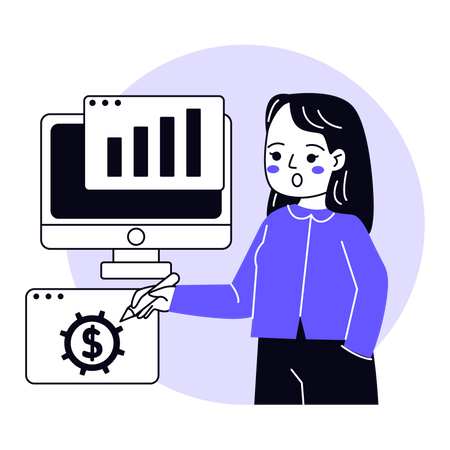 Finance Management  Illustration