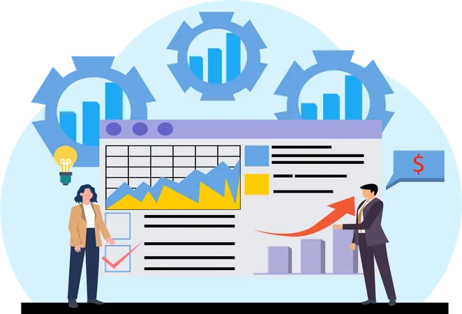 Finance management  Illustration