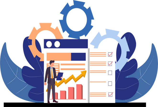 Finance management  Illustration