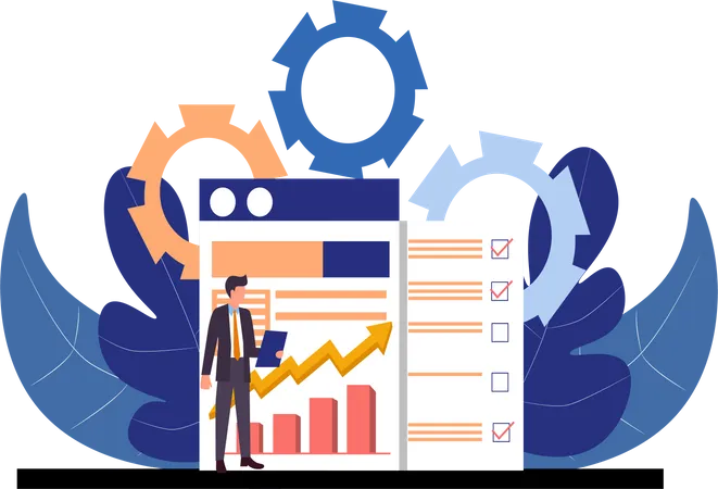 Finance management  Illustration