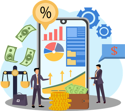 Finance management  Illustration