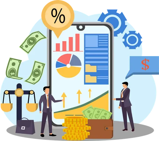 Finance management  Illustration