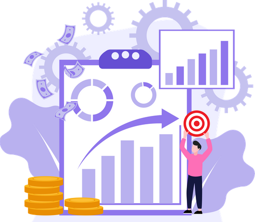 Finance management  Illustration