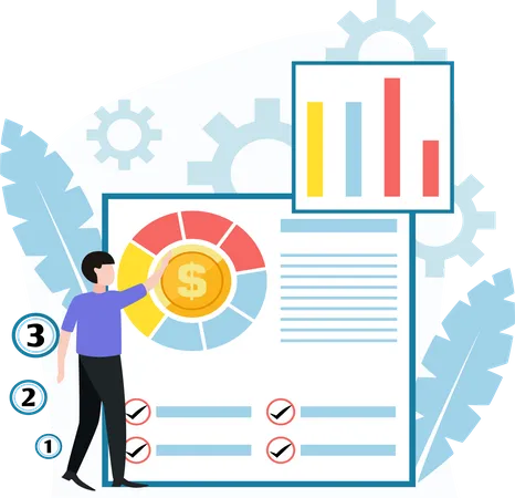 Finance management  Illustration