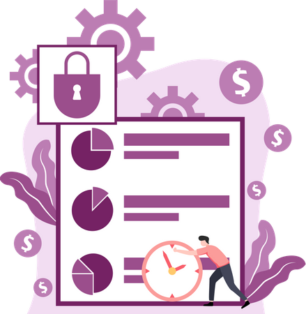 Finance management  Illustration