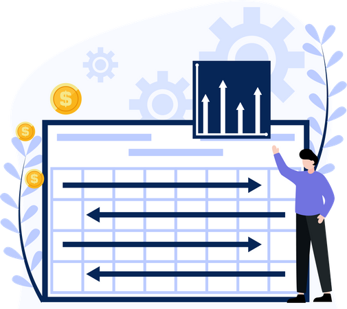 Finance management  Illustration