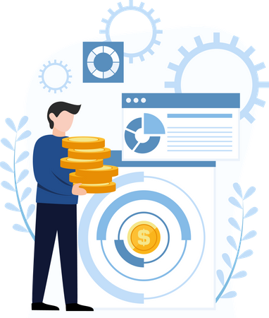 Finance management  Illustration