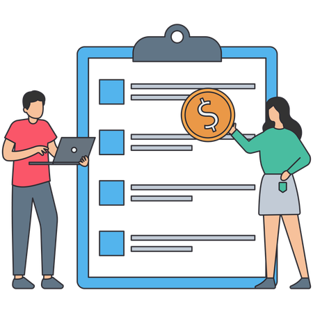 Finance Management  Illustration