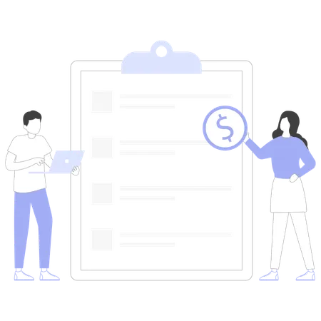 Finance Management  Illustration