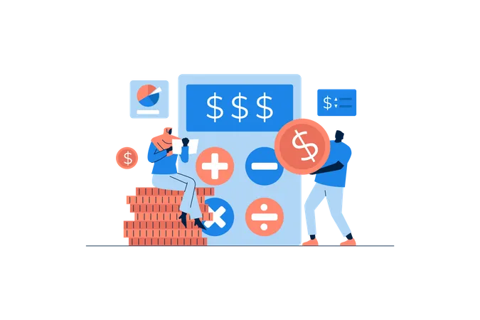 Finance Planning  Illustration