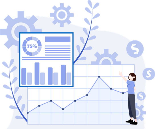 Finance planning  Illustration