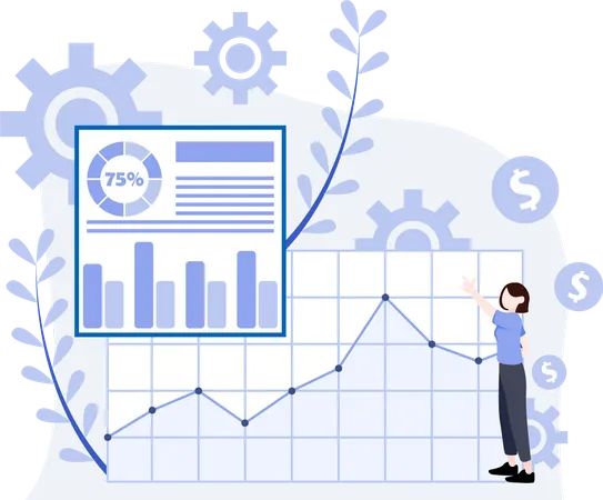 Finance planning  Illustration