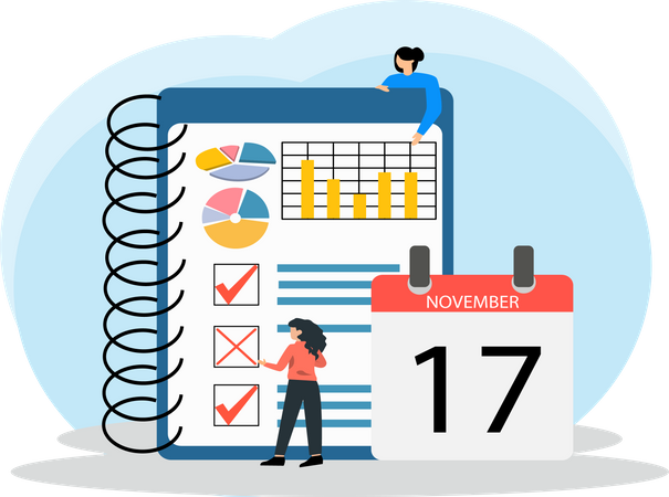 Finance planning  Illustration