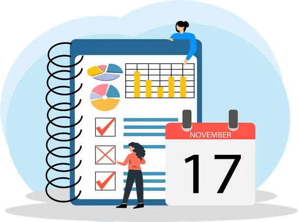 Finance planning  Illustration