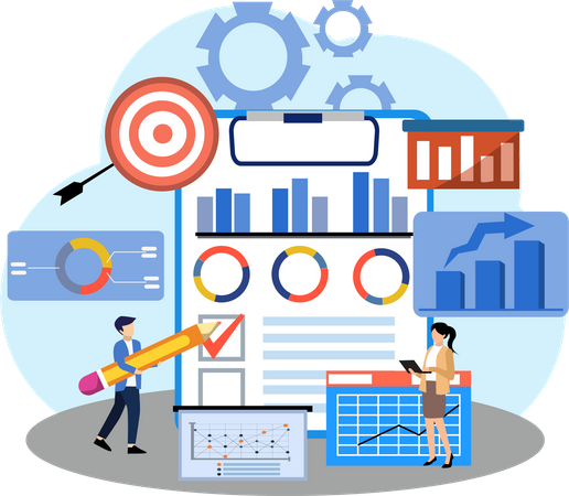 Finance planning  Illustration